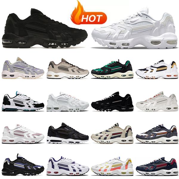 

2022 cushion 96s 2.0 ii running shoes airmac beach pure platinum black white magic ember black sport red mystic teal blackened blue mens wom