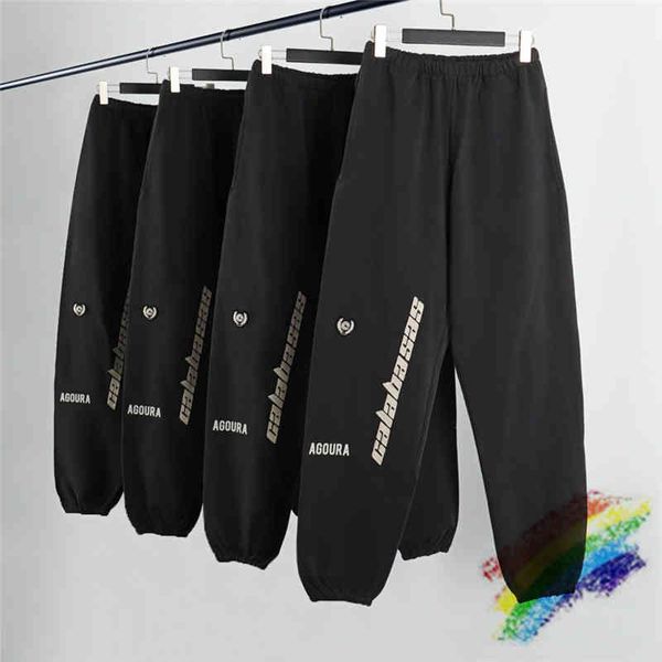 

5 men's pants embroidery season calabasas sweatpants men women jogger fruz, Black