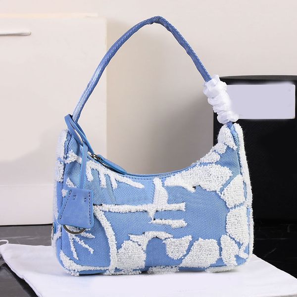 

axillary bag chain crossbody hanabags women armpit handbag zipper pocket wide canvas shoulder strap two piece set flap wallet woolen cloth q