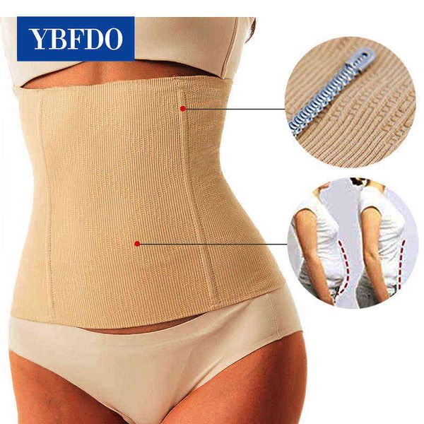 Vita e Shapewear addominale Ybfdo Us Shipping Postpartum Belly Recovery Band After Baby Tummy Tuck Belt Slim Body Shaper Control Shapers Corsetto 0719