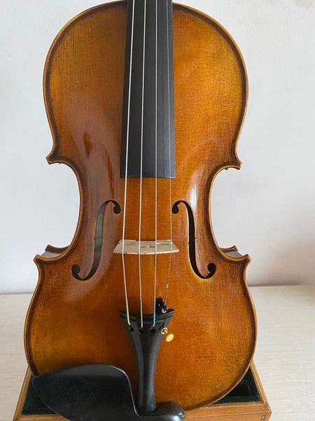 

antique old style strad model 4/4 size violin full hand made 2021