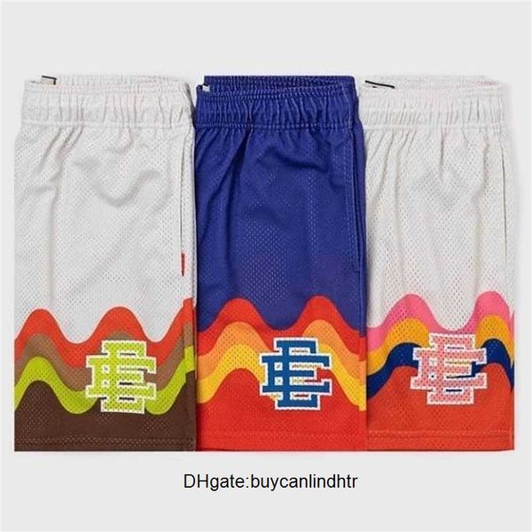 

fashion brands eric emanuel ee basic shorts new york city skyline men's casual s fitness sports pants summer gym workout mesh brand sho, White;black