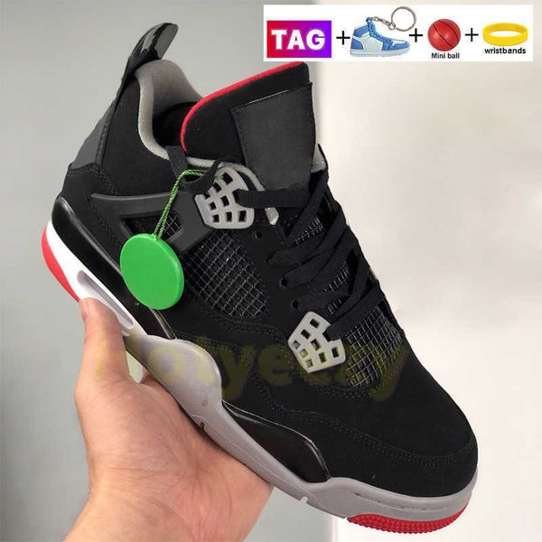 

basketball metallic purple bred sail blue basketball shoes 4s, Black