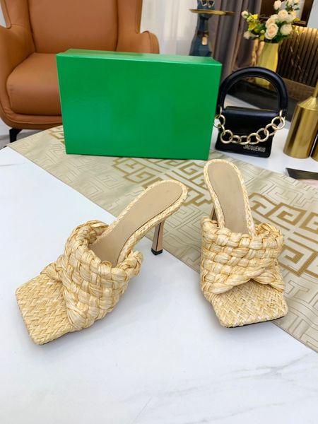 

fashion women sandals genuine leather slippers summer flat stylist slides ladies beach sandal party wedding slipper with box 0321, Black