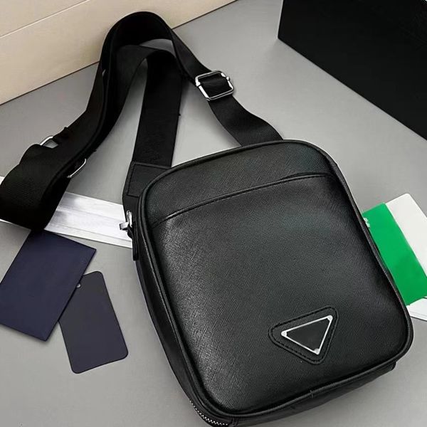 

square crossbody shoulder back pu leather backpack fanny packs double zipper messenger chest pack outdoor sports beach clutch purses s41402