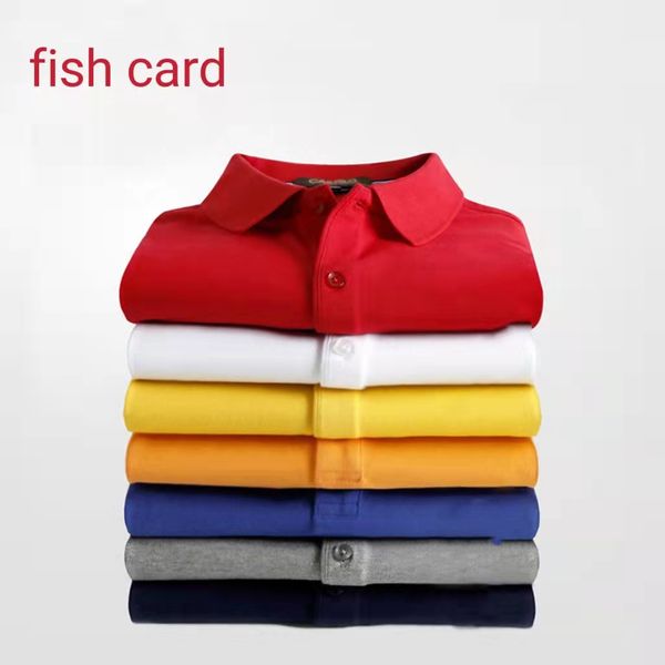 

men's jackets polo shirts fish brand fashion streetwear hip hop men's casual loose button clothes short sleeves, White;black