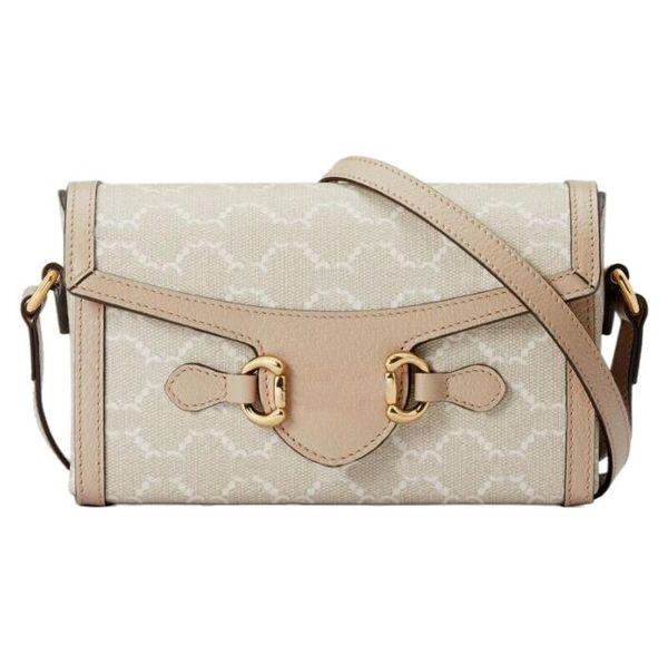 

tz classic hand bags beige and white canvas classic 1955 collection mini handbag vintage style horizontal version phone bag ladies designer
