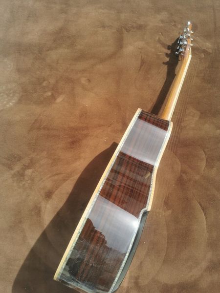 

41 inch all solid wood ga barrel folk acoustic acoustic guitar
