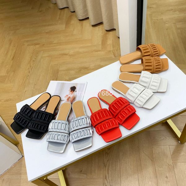 

slippers women's shoes wear summer square head open toe fashion leisure low heel flat and beach tourism, Black