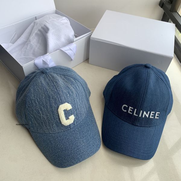 

celina designer ball caps baseball saijia c baseball cap casual cowboy baseball cap correct letter sunshade dome, Blue;gray