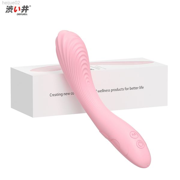 Kadın Vibratörler için Kuru İyi Vibratör Yetişkin Dildo Klitoris için Oyuncaklar Güçlü Mastürbatör Kadın G-Spot Yumuşak Japonya Silikon L220808