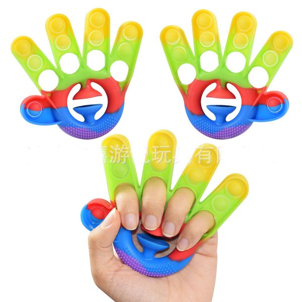

silicone toys hand power device pop fidget toy work irritable decompression artifact