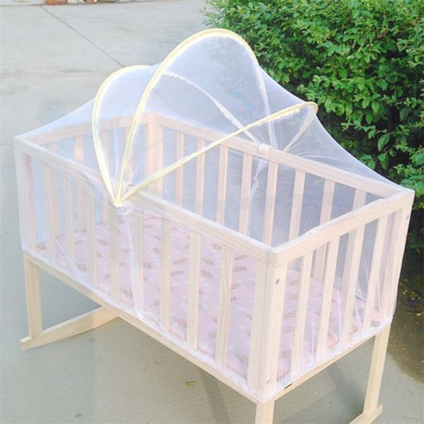Universal Baby Kids Cradle Mosquito líquido Mina de malha de berço líquido Canopy no berço infantil infantil playpens baby bed barr 90x50cm 220531