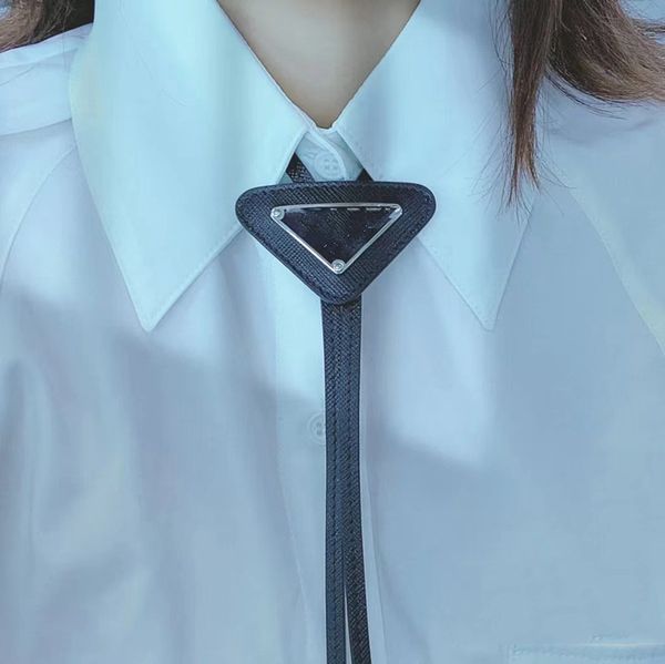 

mens women designer ties fashion leather neck tie bow for men ladies with pattern letters neckwear fur solid color neckties 88, Blue;purple