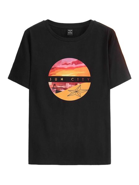 

x lookwhatlaurenmade star & letter graphic tee t8cu#, White