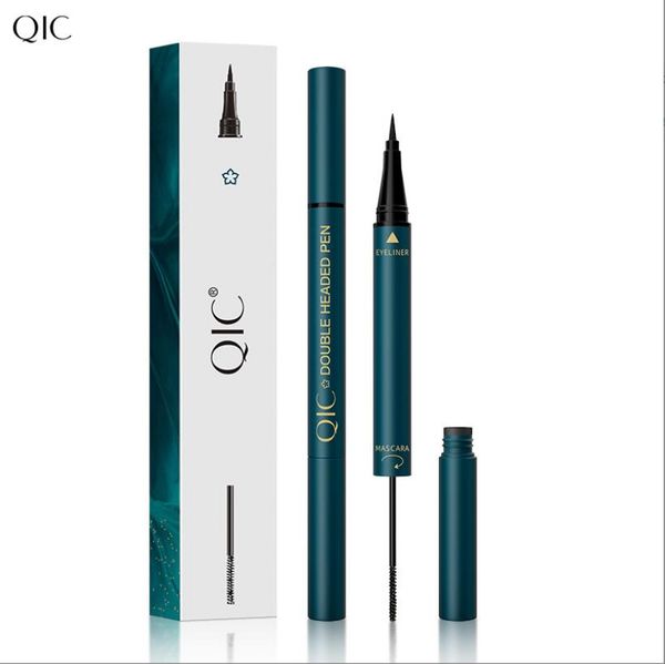 

2 in 1 double head pen for silk fiber lash mascara and epic ink eyeliner