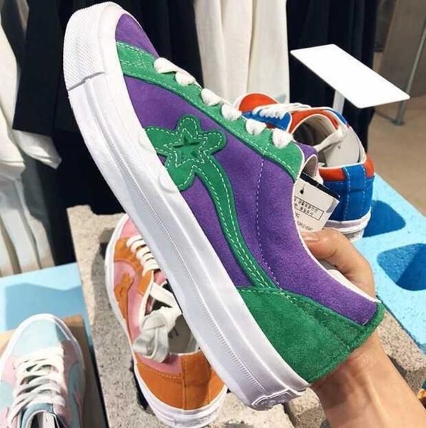 

basketball shoes athletic outdoor ttc creator x tyler one star ox golf le fleur white rainbow skateboard men women burlap scarlet green yell, Black
