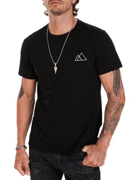 

men geo print tee d0hz#, White;black