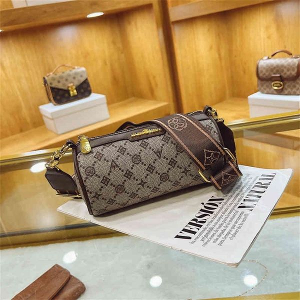 

clearance 62% off bag minority fashion leisure printed single shoulder net red ins tide cylinder bag women