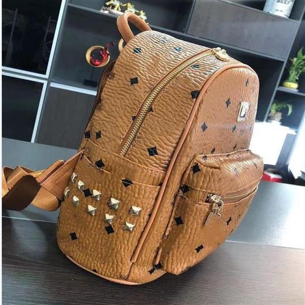 

genuine leather fashion backpack shoulder bag luxury designer messenger for women men back pack canvas handbag school205w