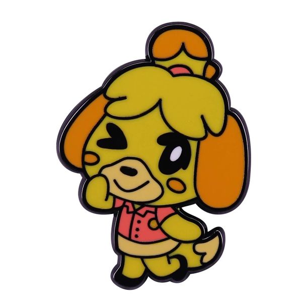 

super cute animal crossing mascots badge to take along on your island getaway, Blue