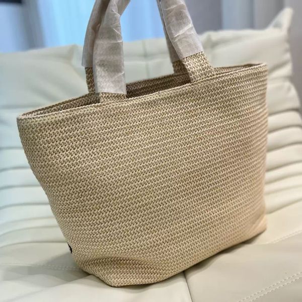 

hand-woven straw tote bag op80 for women 2022 summer new trend large capacity niche design leisure beach resort fashion all-purpose underarm