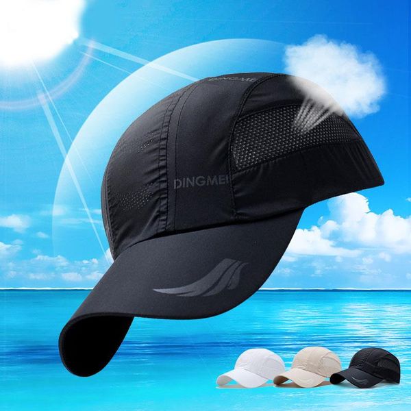 Yaz Markası Erkekler Spor Ter Beyzbol Kapağı Erkek Kanada Golf Hızlı Kuru Kadınlar Kpop Katı Snapback Bone Hat