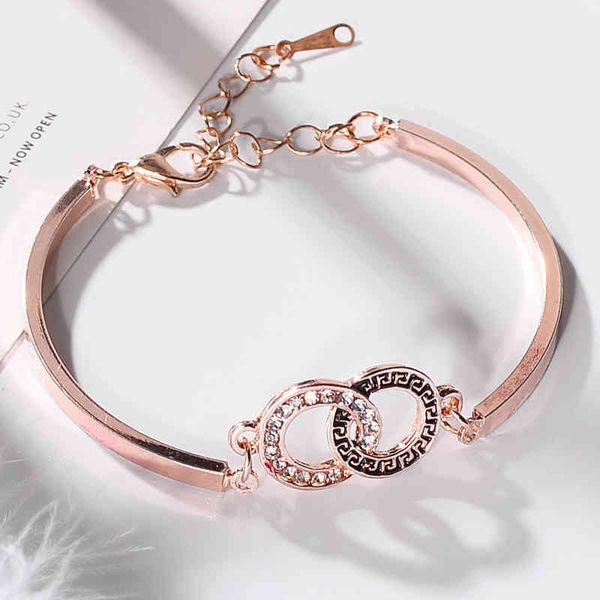 

regular customer link korean bracelet popular jewelry zircon watch gift, Golden;silver