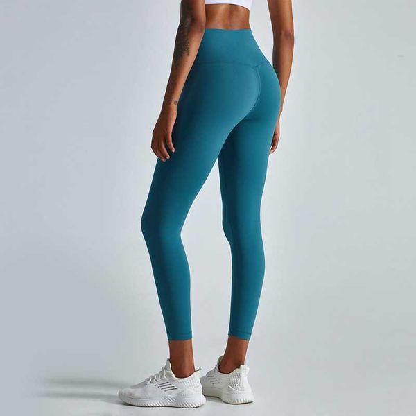 

workout fitness women high waisted v shape nude feeling butt lifting sports yoga pant, White;red