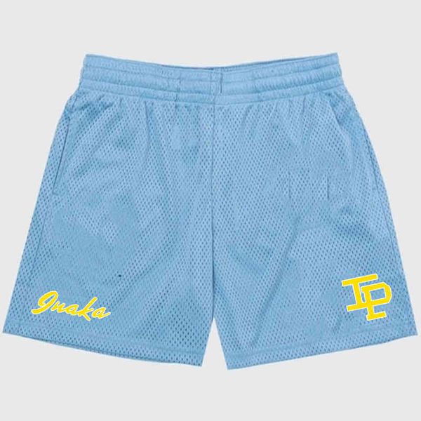 

loose men's inaka power shorts fashion mesh breathable casual bottoms gym classic men eric emmanuel basic sports pants women ee beach s, White;black