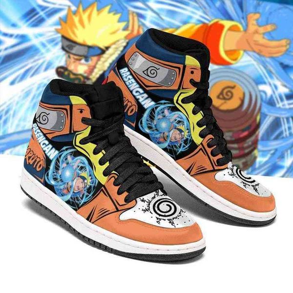 

rasengan shoes skill costume boots anime sneakers, Black