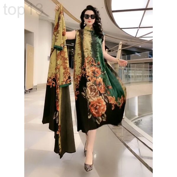 

women's tracksuits designer new print mother's slim dress 2021 y5ol, Gray