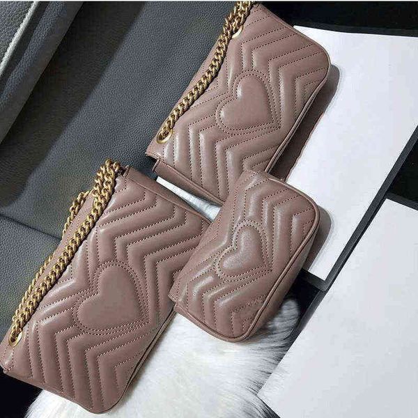 

3 size real leather bags women lady fashion marmont genuine crossbody handbags purses backpack tote shoulder bag wy0c