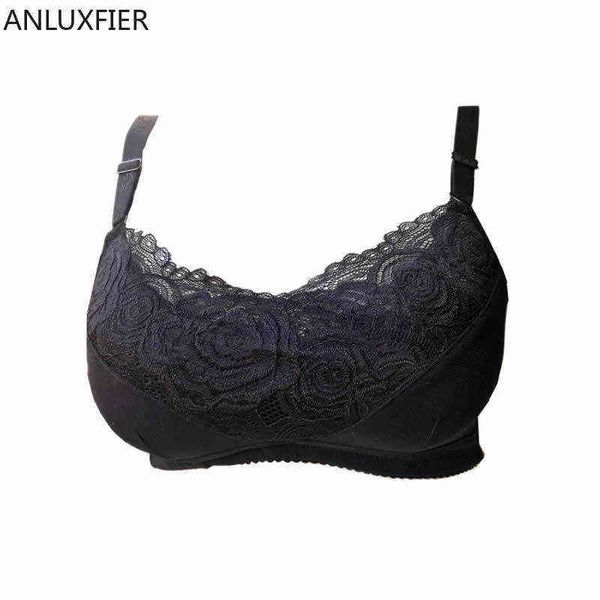 X9031 Sile Brust-BH, Mastektomie-BH, roter Spitzen-Taschen-BH 95C für gefälschte Brustformen, Prothesen, Krebs, Dessous, Übergröße, T220726