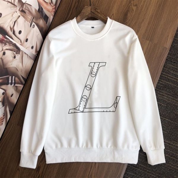 

men's hoodie women's sports letter sweatshirt casual classic hoodie jumper design fashion designer sleeves street wear fashion asi, Black