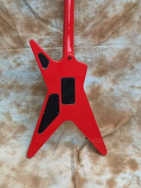 

2022custom electric guitar dimebagdarrell rebelflag red guitar