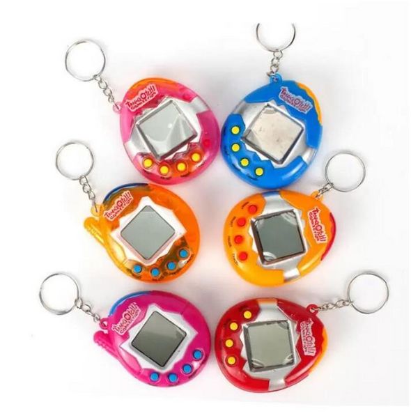 Tamagotchi komik oyuncak elektronik evcil hayvan oyuncakları 90s nostaljik 49 Bir sanal siber evcil hayvan yangcheng bir dizi oyuncak daha güçlü olmak için adım adım adım b0619