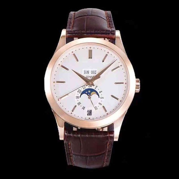 

watches baida complex function timing multifunctional 5396 series brand men's automatic mechanical watch, Slivery;black