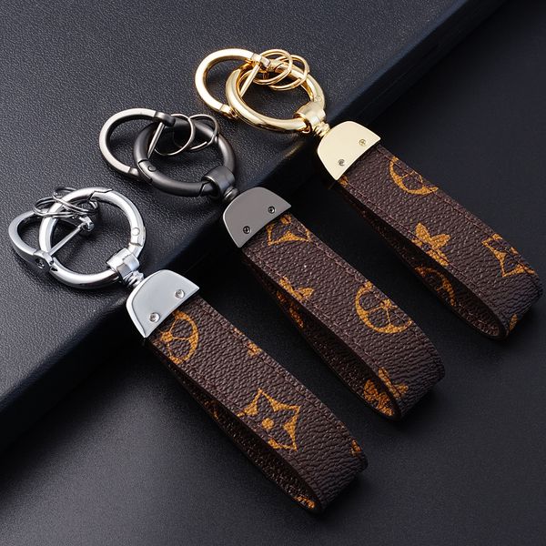 

keychain favor key chain buckle keychains lovers car handmade leather men women bags pendant accessories