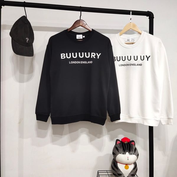

men's hoodies designer mens sweatshirts womens hoodies men fashion sweatshirt letter print pullovers autumn winter hoodie casual fashi, Black