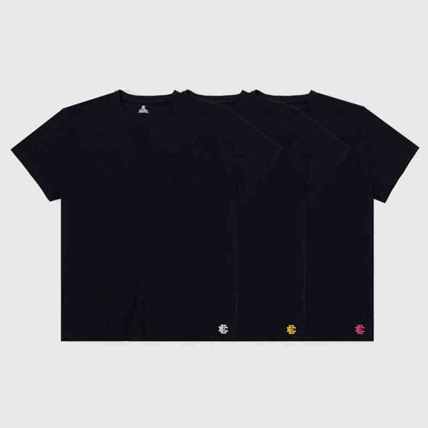 

mens eric emanuel t shirts fashion classic ee basic t-shirts cotton woman short sleeve sports tees fitness gym brand clothing men tshirts p, White;black