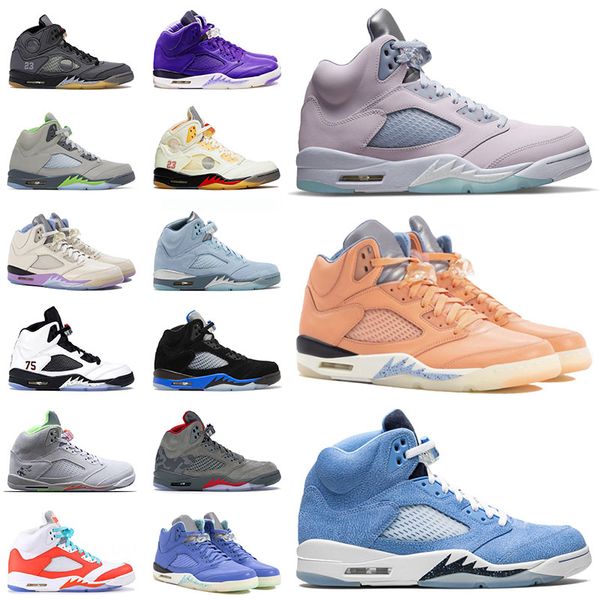 

dj khaled x we the jumpman 5 5s v mens basketball shoes retro green bean hare prfc black muslin gators camo sports sneakers traineres big s