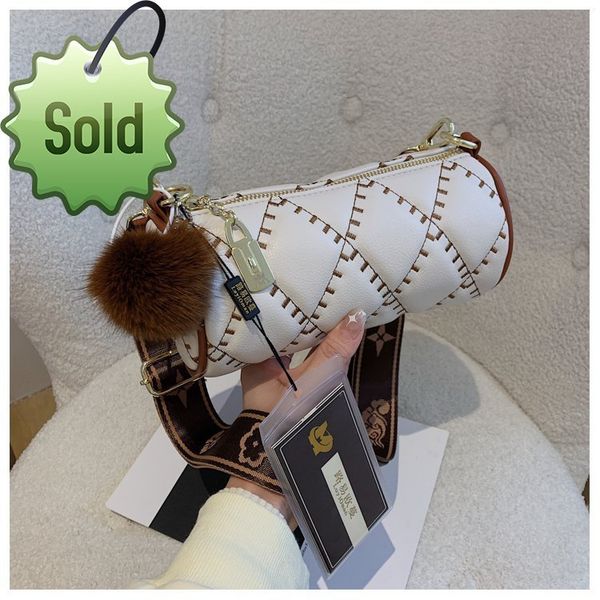 

small new fashion solid color shoulder messenger ladies designer bag handbag