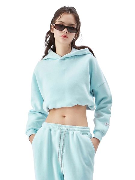 

drop shoulder patch detail hoodie o3cz#, Black