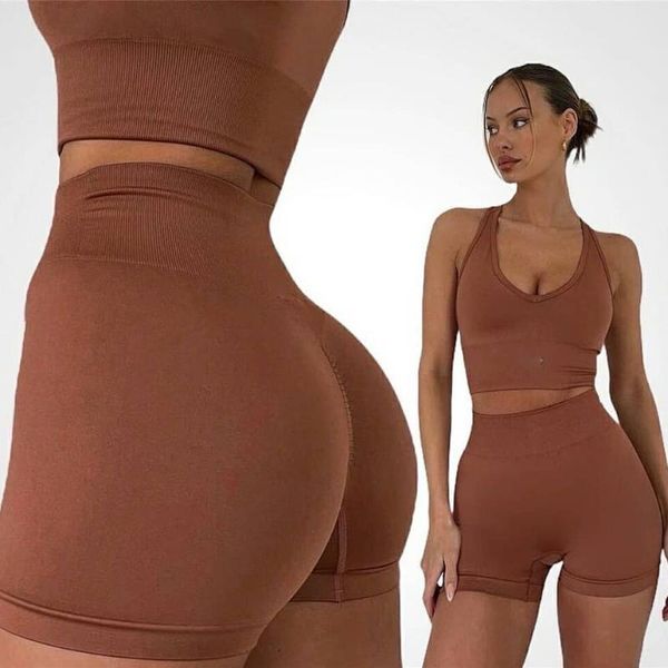 

yoga outfit seamless set female women's crop bra leggings 2 piece 2pcs women fitness gym workout sport wear suit clothes