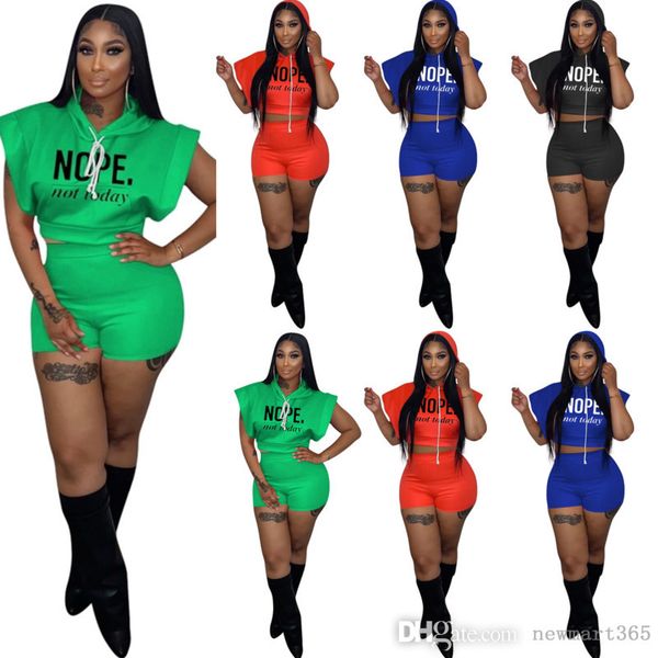 

womens sports tracksuits 2022 summer two piece women sets hoodies short sleeve trousers letter printed casual outfits, Gray