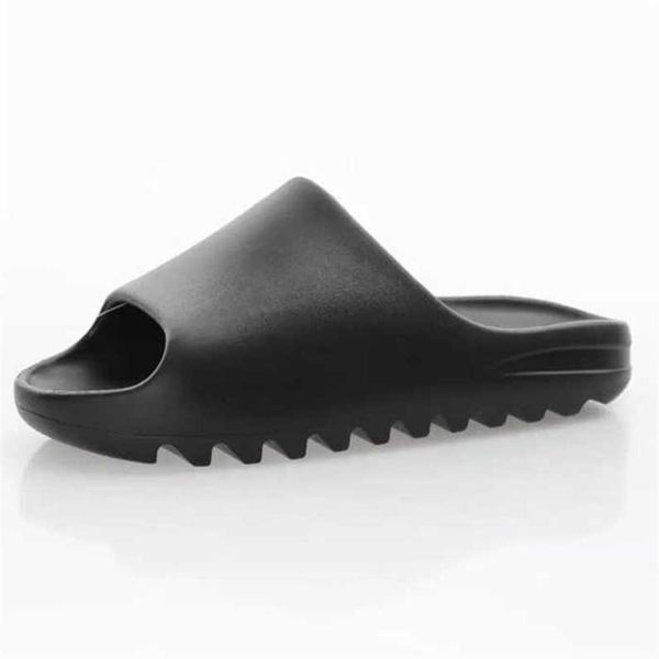 

mens slides footwear slippers desert sand summer brown flat men women beach resin slide sandal womens slipper graffiti bone rubber 42ws, Black