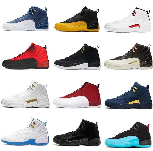 

jumpman 12 men basketball shoes designer 12s utility grind university gold cool grey bred legend blue bright citrus women designer sneakers