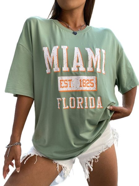 

letter graphic drop shoulder tee 893n#, White