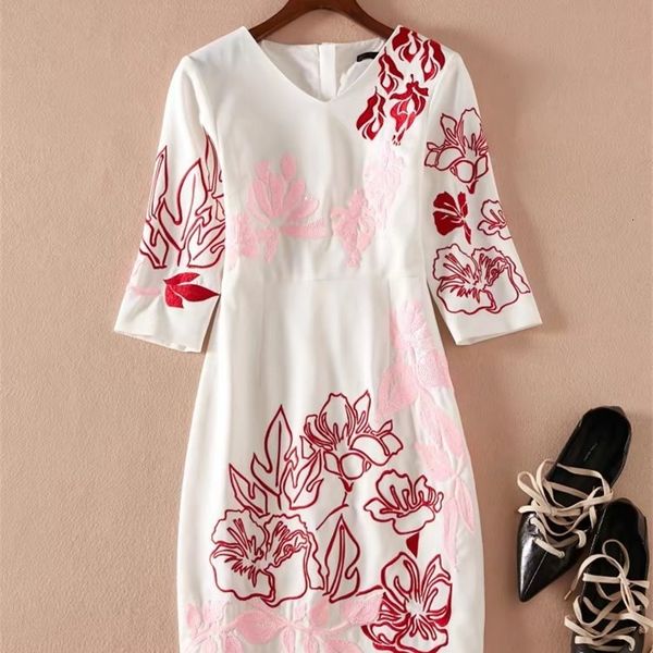 

casual dresses summer style elegant and fashionable women's round neck medium sleeve dress slim one-step skirt 7y3w, Black;gray